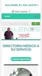 Mobile Screenshot of galenoselsalvador.com